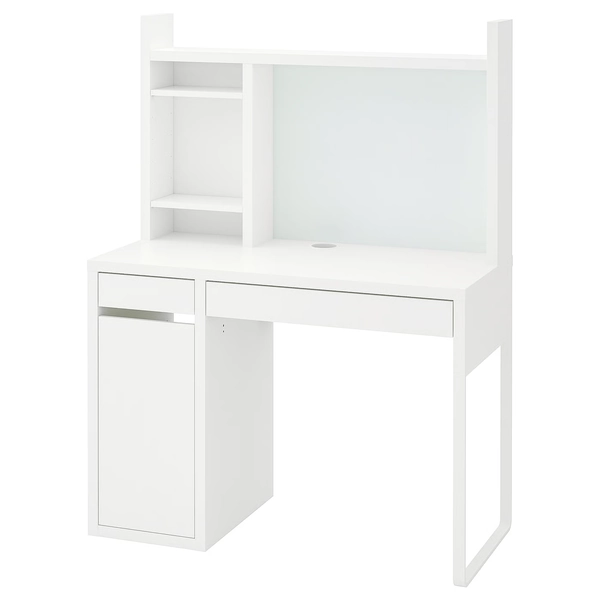 MICKE Desk - white 105x50 cm