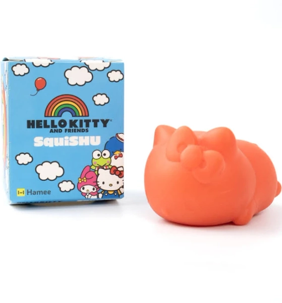 Hamee SquiSHU Sanrio Hello Kitty and Friends Pull Stretchy Dough Fidget Squishy Sensory