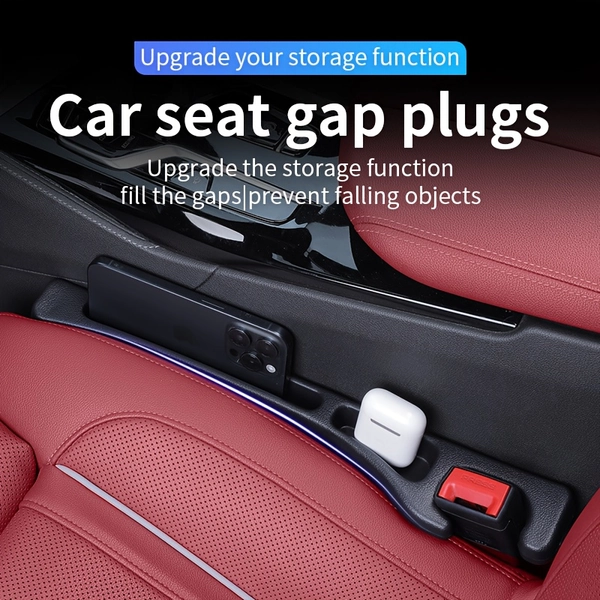 2pcs Universal Car Seat Organizer, Anti-Fall, Gap Organizer, Multi-Functional Storage Box for Keeping the Car Interior Clean and Tidy, Car Interior Accessories | Sleek Car Organizer | Durable Car Organizer, Car Organizer Storage