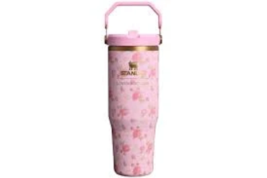 Stanley 1913 x LoveShackFancy IceFlow Flip Straw 30oz TumblerIbiza Sunset