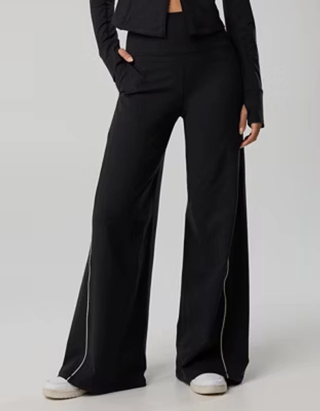 OFFLINE By Aerie The Hugger Piping Wide Leg Pant