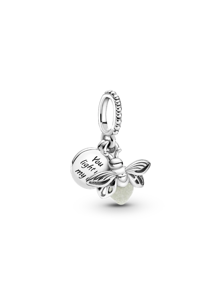 Glow-in-the-dark Firefly Dangle Charm