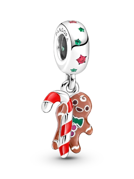 Gingerbread Man Dangle Charm