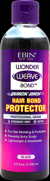 WONDER WEAVE BOND HAIR PROTECTOR, BLACK, 8.5 OZ. - Walmart.com