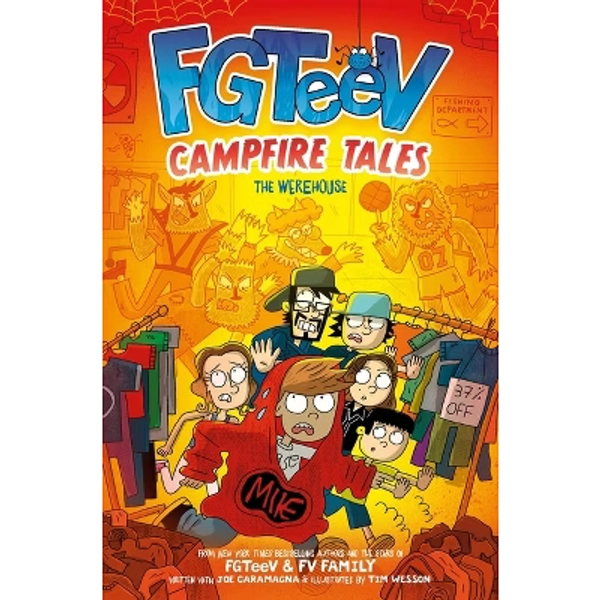 Fgteev Campfire Tales #2: The Werehouse - (Hardcover)