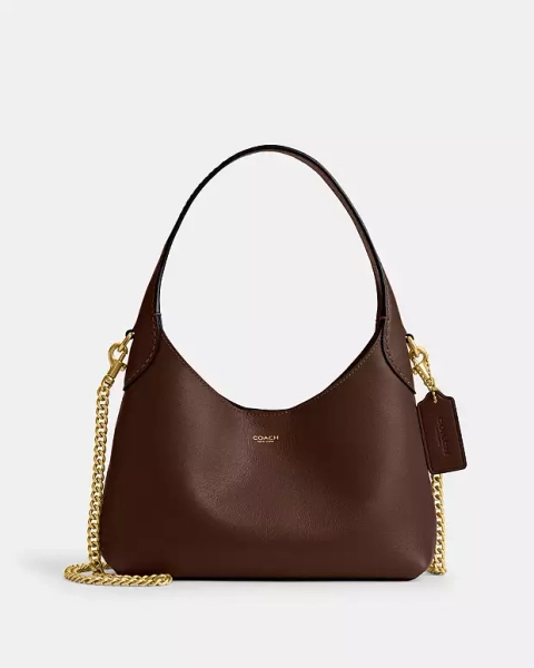 Brass/Maple Brooklyn Shoulder Bag 23