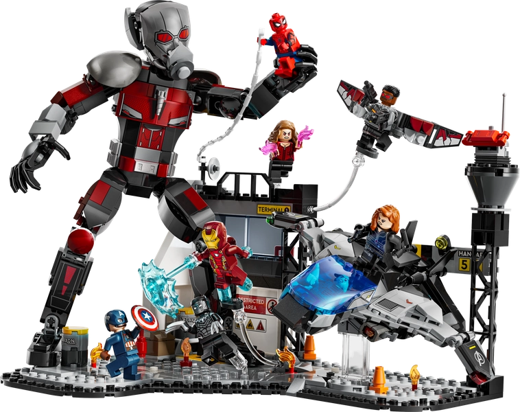 Captain America: Civil War Action Battle