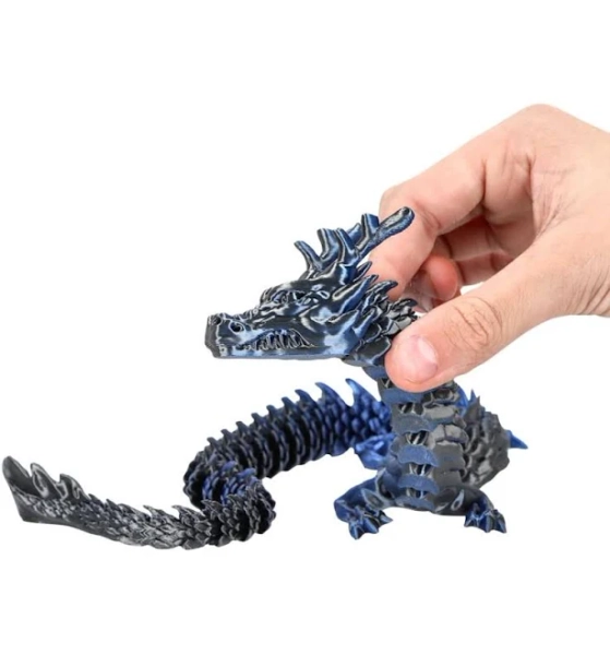 3D-Printed Articulated Dragon Toy