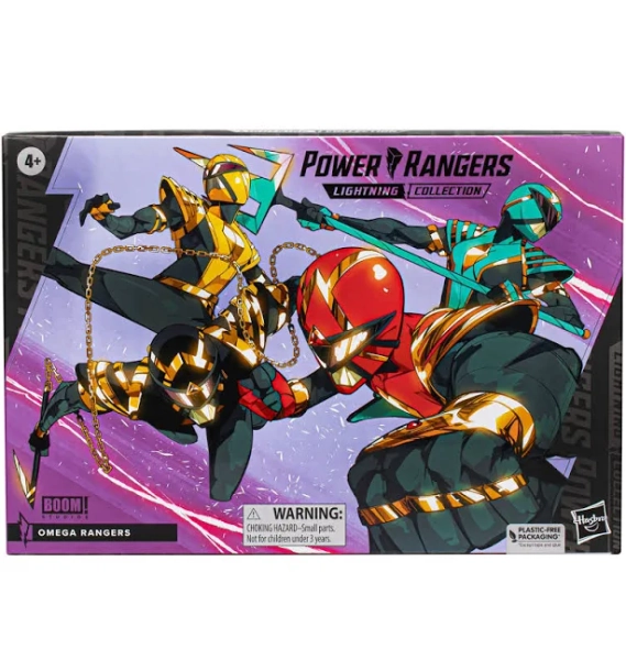 Power Rangers Lightning Collection Omega Rangers 4-Pack Exclusive