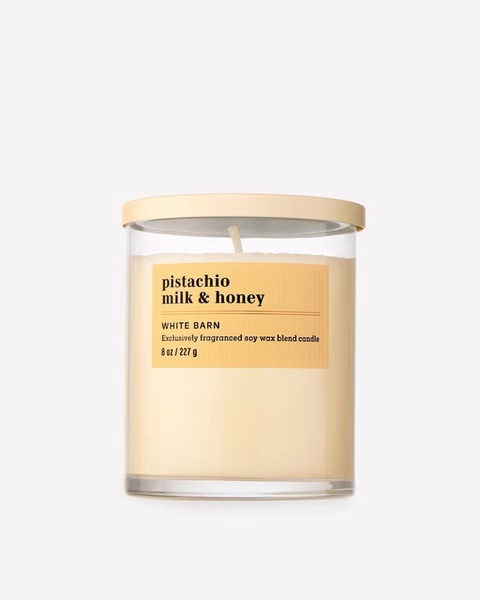 Pistachio Milk & Honey Single Wick Candle