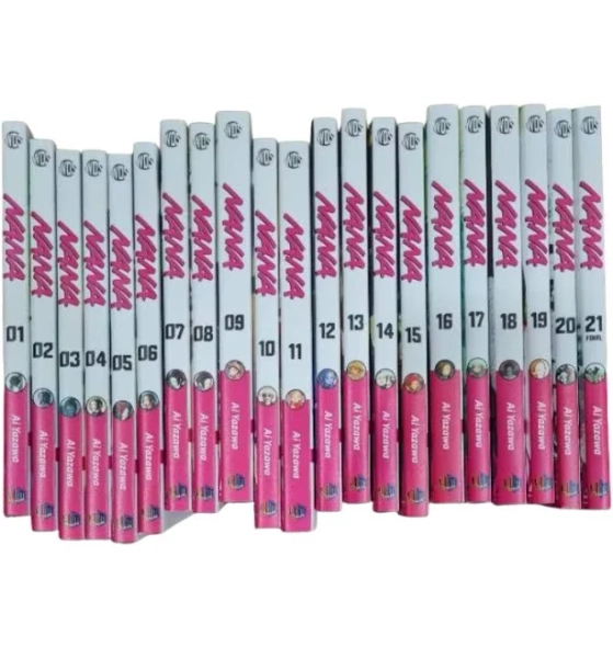 Nana (vol. 1-21) Manga Complete Set Full/loose English Version Comic