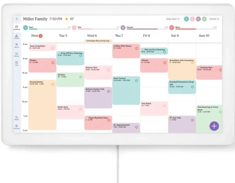 Skylight Calendar Max 27" Touchscreen Smart Calendar