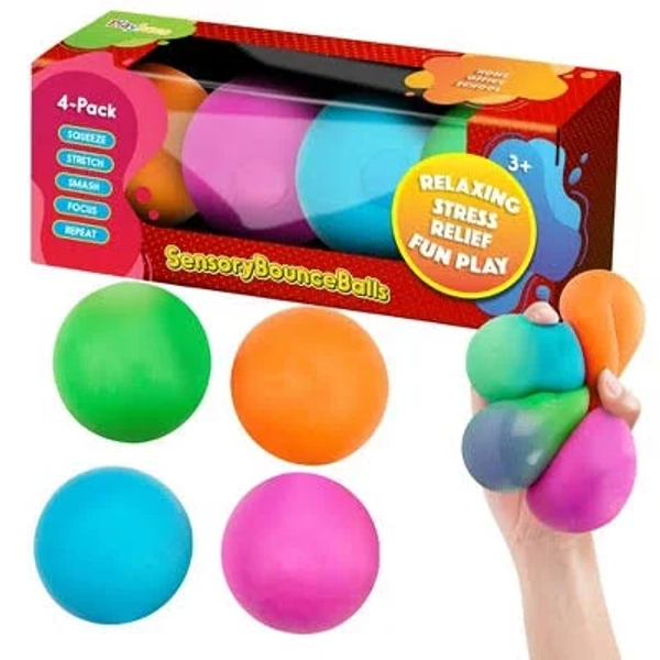Playbees Pull, Stretch & Squeeze Stress Balls