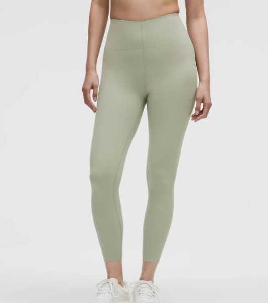 lululemon Glow Up Leggings | Women's Super-High-Rise Tight 25" | Size 14 | Green,Pastel