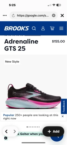 Adrenaline GTS 25