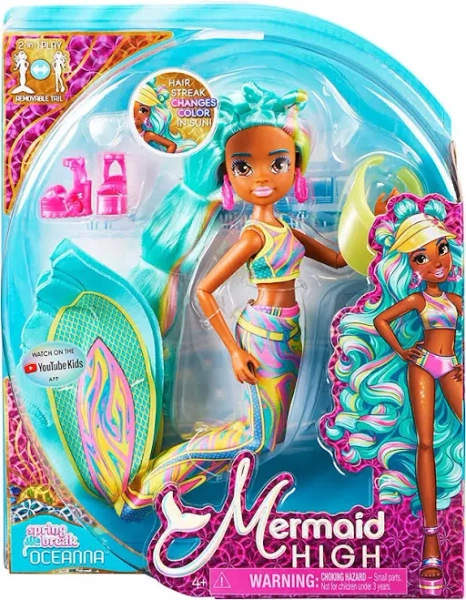 Mermaid High Spring Break Oceanna Mermaid Doll