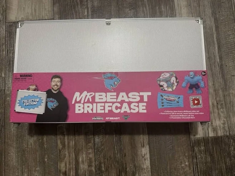 Mr Beast Mystery Briefcase - Collectors Edition - -