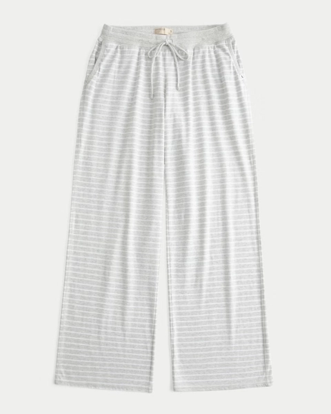 Knit Wide-Leg Pants