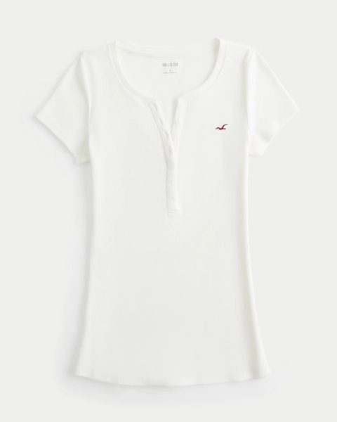 Short-Sleeve Icon Henley