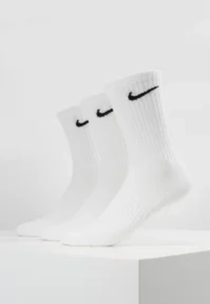 EVERYDAY CUSH CREW 3 PACK - Sportsocken - white/black