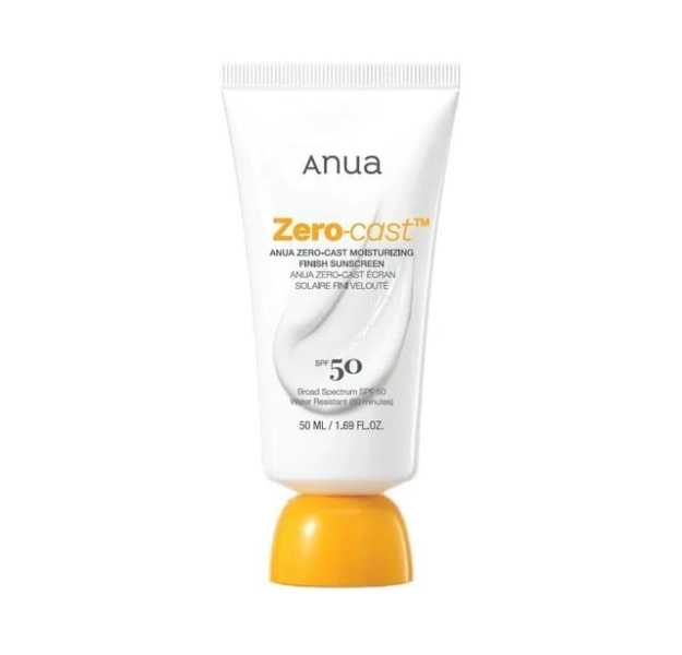 Anua Zero-Cast Moisturizing Finish Sunscreen
