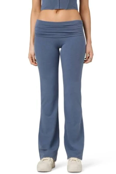 Florence by Mills Women's Softie Cotton Blend Fold Over Pants