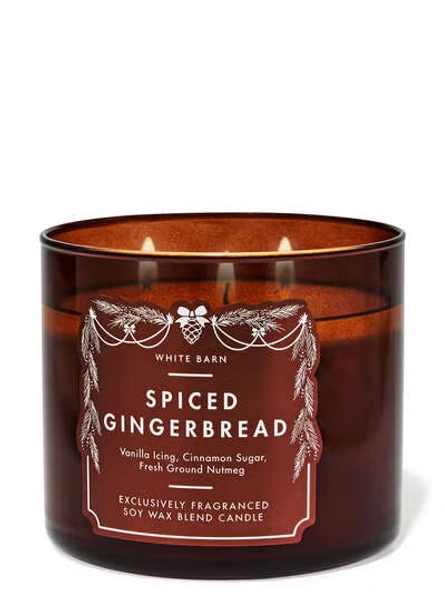 Spiced Gingerbread 3-Wick Candle