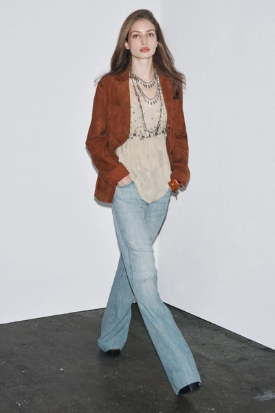 ZW COLLECTION JACQUARD STRAPPY TOP
