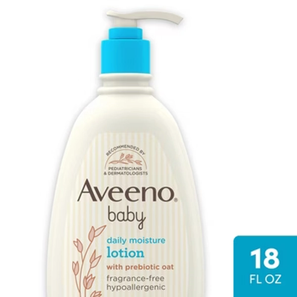 Aveeno Baby Daily Moisture Body Lotion for Delicate Skin with Colloidal Oatmeal & Dimethicone