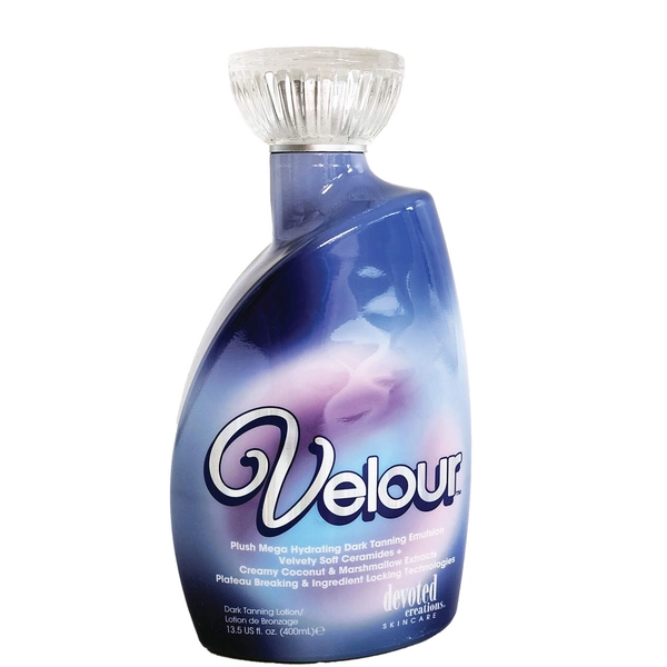 Devoted Creations Velour  Plush Mega Hydrating Dark Tanning Emulsion  - 13.5 oz.
