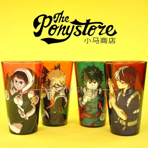 Anime My Hero Academia Bakugou Katsuki Todoroki Shoto Midoriya Izuku OCHACO URARAKA Cosplay Cartoon Water Glass Ambitus Gift - AliExpress 200000532