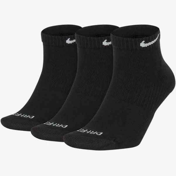 Nike Everyday Plus Cushioned Training Low Socks (3 Pairs)