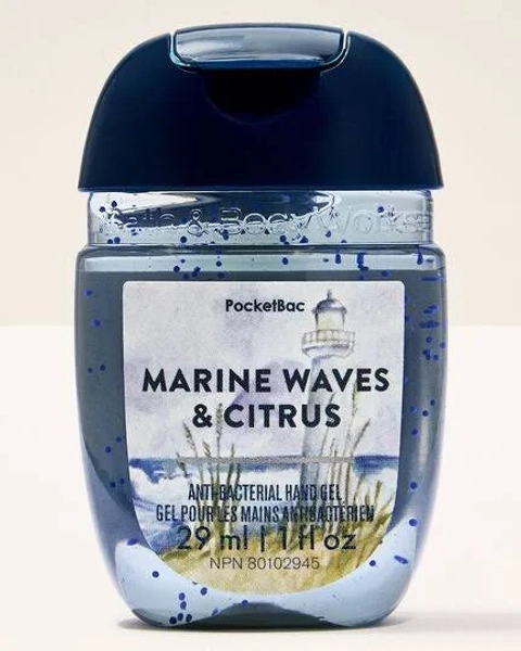 Bath & Body Works Marine Waves & Citrus PocketBac Hand Sanitizer