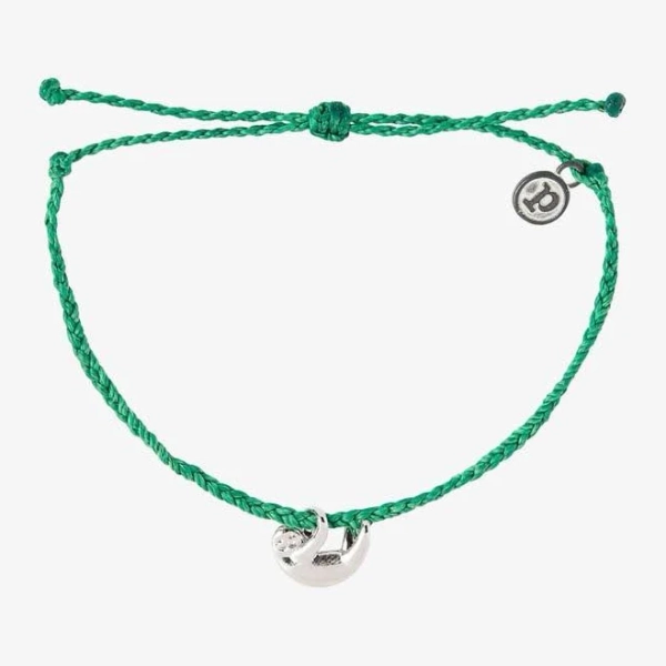 Pura Vida Silver Sloth Charm Bracelet