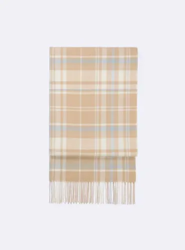 STYLE-HEAT Checked Scarf | GU US