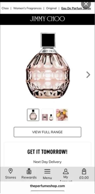 Jimmy Choo Jimmy Choo Original Eau de Parfum Spray | The Perfume Shop