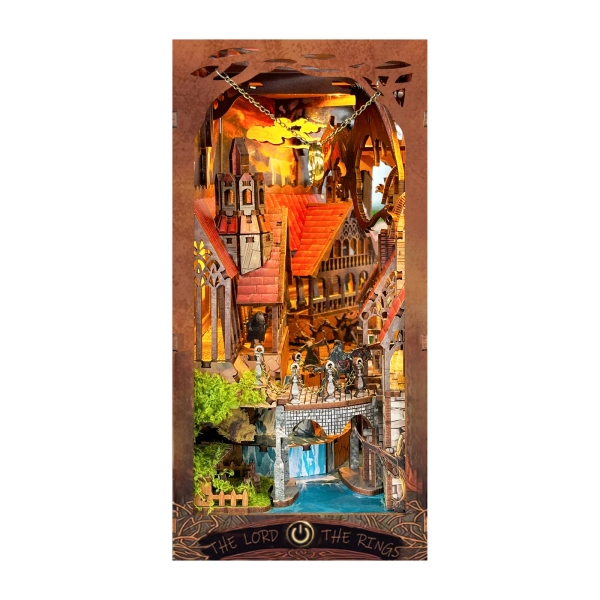 Spirit Valley of the Magic Ring Book Nook Kit – L.O.T.R Theme