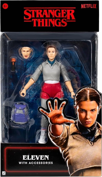 Stranger Things Eleven Upside Down Collector Figure - 6 inch Highly Detailed Figure