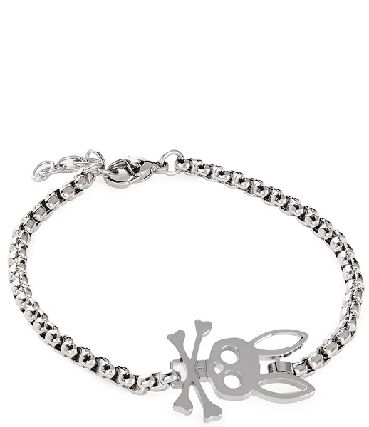 Psycho Bunny Steel Bunny Bracelet