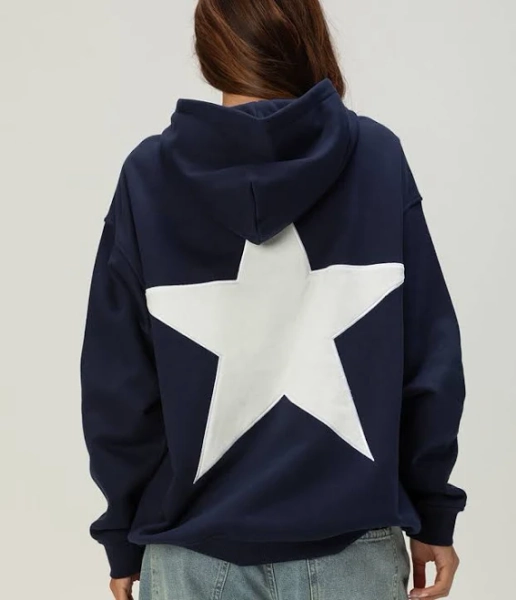 Aelfric Eden Women's Star Color Contrast Hoodie