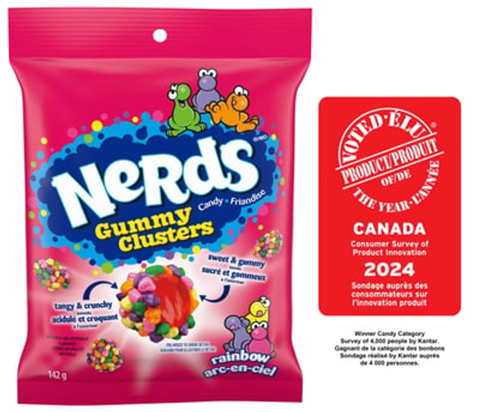NERDS GUMMY CLUSTERS RAINBOW, NERDS GUMMY CLUSTERS RAINBOW