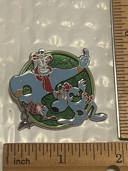 2018 Disneyland Aladdin 25th Anniversary Mystery Pin Scottish Genie Chaser LE400
