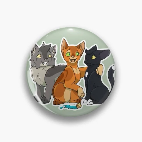 Og Warriors Trio Warrior Cats Pin