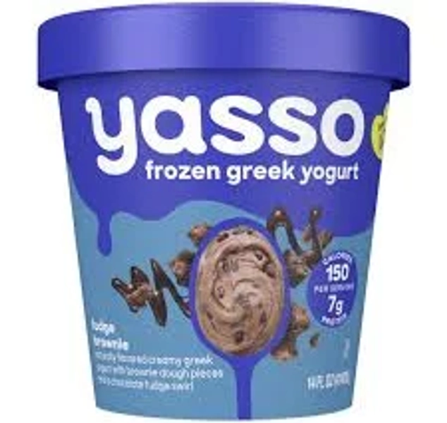Yasso Chocolate Fudge Brownie Frozen Greek Yogurt