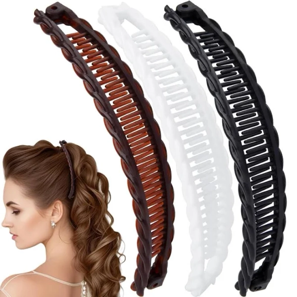 Women's Vintage Non-Slip Banana Hair Clips