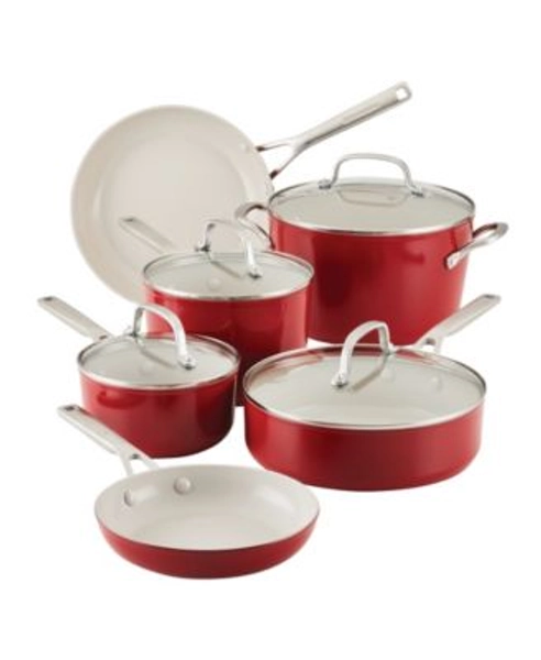 Hard Anodized Ceramic Nonstick 10 Piece Set