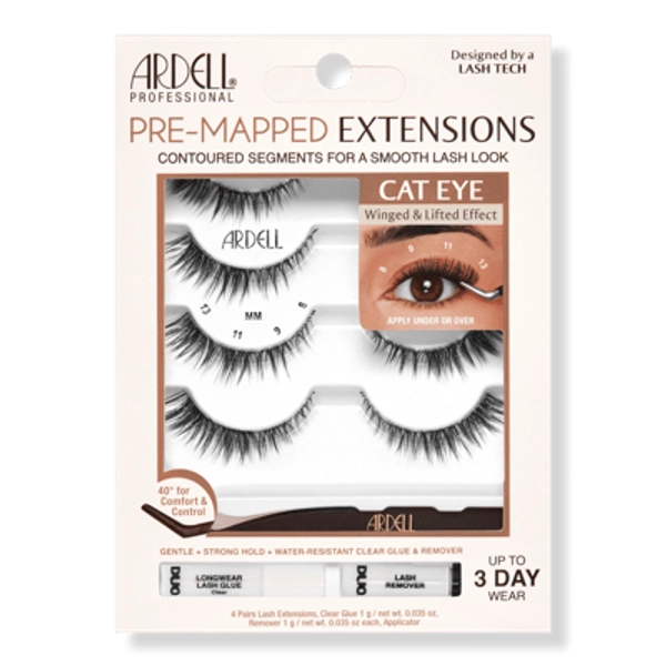 Ardell Pre-Mapped Extensions - Cat Eye