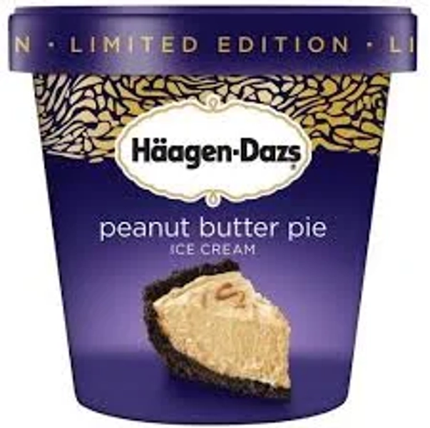 Haagen-Dazs Peanut Butter Pie/Peppermint Bark Ice Cream