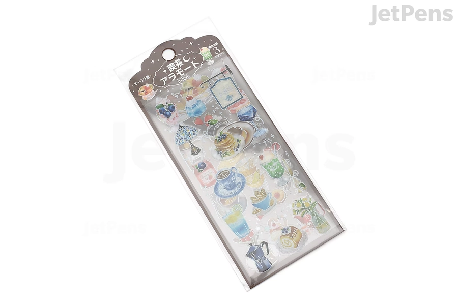BGM Iride Stickers - Cafe a La Mode - 3 Sheets