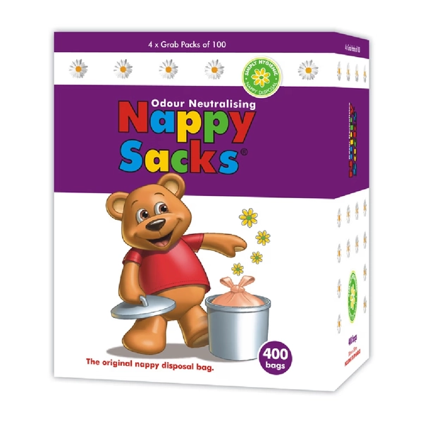 Nappy Sacks Disposable Nappy Bags 400 Pack